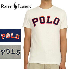 POLO by Ralph Lauren ラルフローレン CUSTOM FIT POLO ロゴ ワッペン クルーネック Tシャツ
