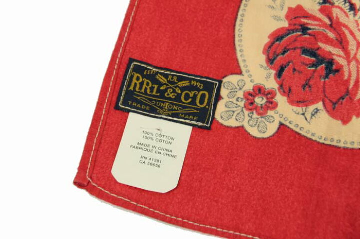 楽天市場】RRL ラルフローレン ダブルアールエル 花柄 バンダナ あす楽 