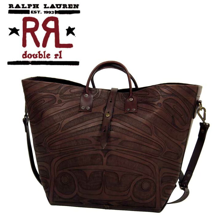 楽天市場】RRL ラルフローレン DOUBLE RL ロバートソン レザー トート 