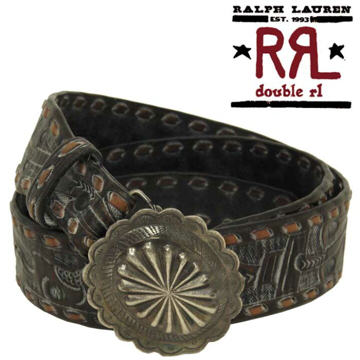 楽天市場】RRL ラルフローレン DOUBLE RL ヴィンテージ加工 コンチョ 