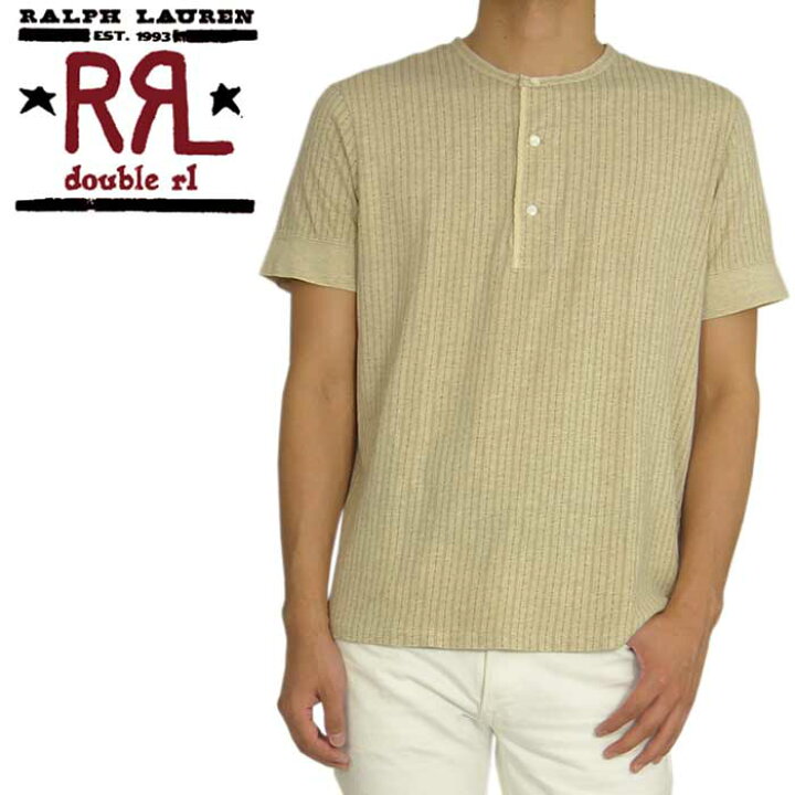 楽天市場】RRL ラルフローレン ダブルアールエル ヘンリーネック T 