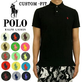 POLO by Ralph Lauren ラルフローレン メンズ CUSTOM FIT ワンポイント ポニー ポロシャツ