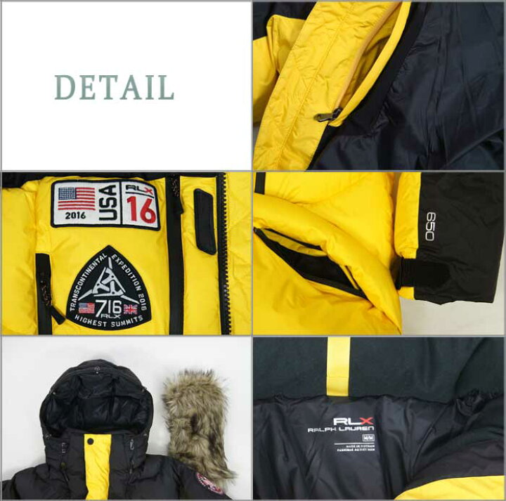 楽天市場】RLX ラルフローレン WATER RESISTANT DOWN PARKA ダウン 
