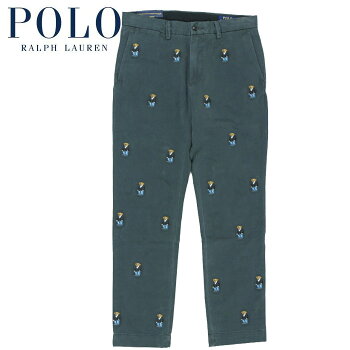 【POLObyRalphLauren】ラルフローレンウォッシュ加工SLIMGIFITミリタリートラウザーパンツ/BEIGE【あす楽対応】