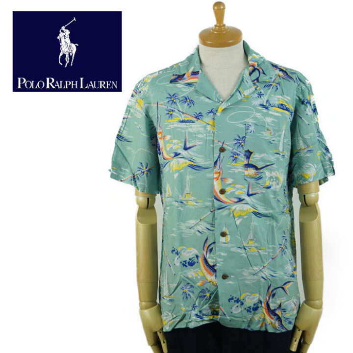 楽天市場】ラルフローレン Ralph Lauren Hawaiian Shirt カジキ アロハ  