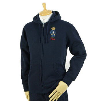 【POLObyRalphLauren】ラルフローレンハーフボタンインディゴリブ編みパーカー【あす楽対応】
