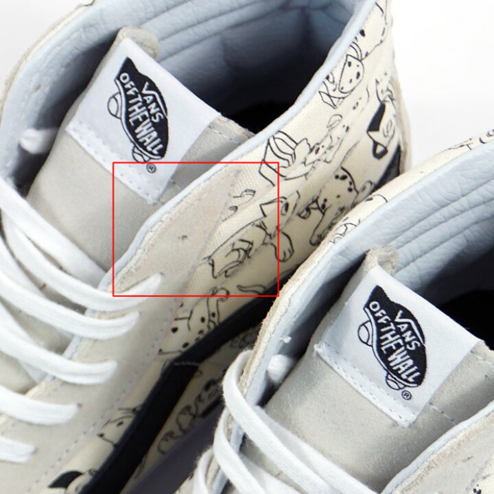 楽天市場】OUTLET VANS×Disney SK8 HI 101匹わんちゃん スケート ハイ 