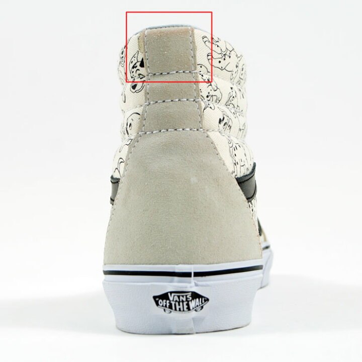 楽天市場】OUTLET VANS×Disney SK8 HI 101匹わんちゃん スケート ハイ 