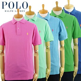 ラルフローレン POLO Ralph Lauren クラシックフィット ワンポイント ポニー ポロシャツ 5カラー
