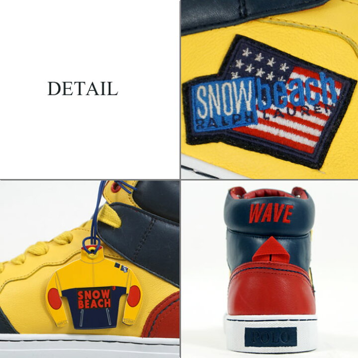 楽天市場】ラルフローレン POLO Ralph Lauren Snow Beach ハイトップ 