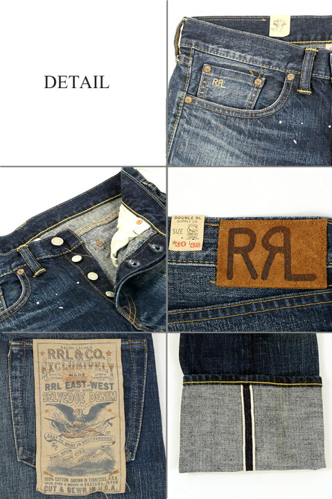 楽天市場】ダブルアールエル RRL ラルフローレン DOUBLE RL SLIM 