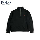 ラルフローレン POLO Ralph Lauren ハーフジップ スウェット ブラック