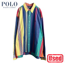Polo by Ralph Lauren マルチカラーストライプ長袖シャツ Y 楽天市場 