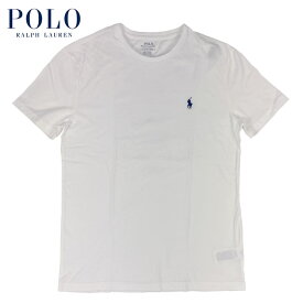 アウトレット ラルフローレン POLO アウトレット Ralph Lauren ワンポイントポニー クルーネック Tシャツ ホワイト