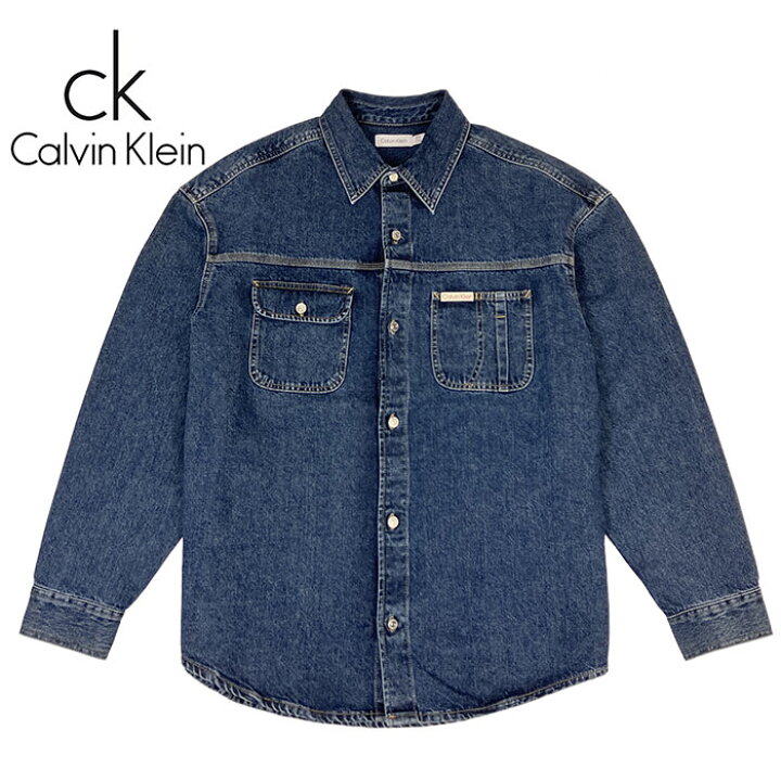 楽天市場】カルバンクライン CK デニムシャツ CALVIN KLEIN CK DENIM 