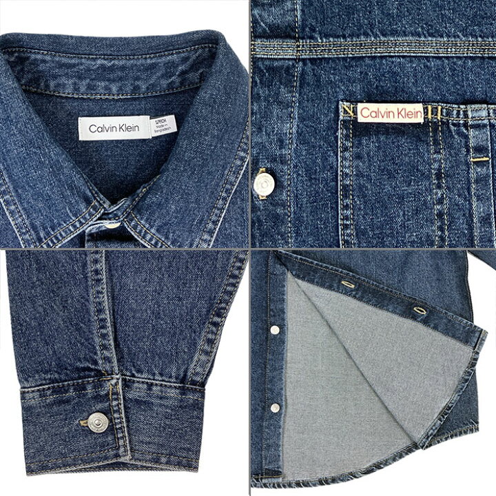 楽天市場】カルバンクライン CK デニムシャツ CALVIN KLEIN CK DENIM 