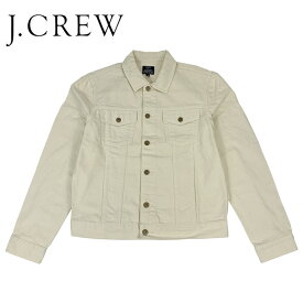 J.CREW　ジェイクルー ホワイト デニムジャケット Gジャン/WHITE