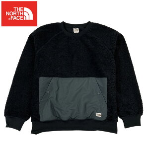 �m�[�X�t�F�C�X ���b�W �t���[�X �N���[ THE NORTH FACE RIDGE FLCE CREW TNFBLACK
