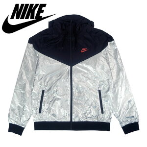 AEgbg iCL ^bN EBhi[WPbg NIKE METALLIC WINDRUNNER JACKET Vo[