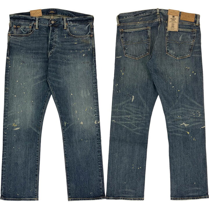 楽天市場】ラルフローレン POLO Ralph Lauren VARICK SLIM STRAIGHT 