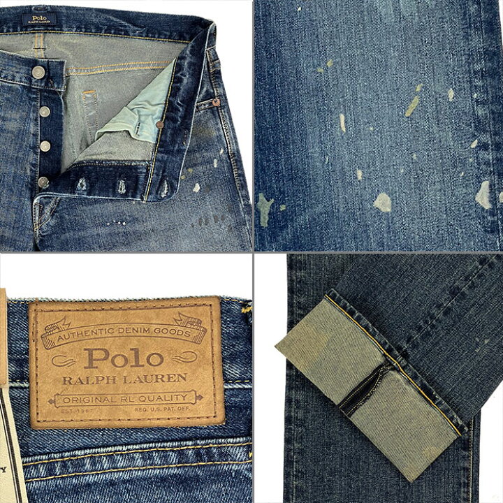 楽天市場】ラルフローレン POLO Ralph Lauren VARICK SLIM STRAIGHT 