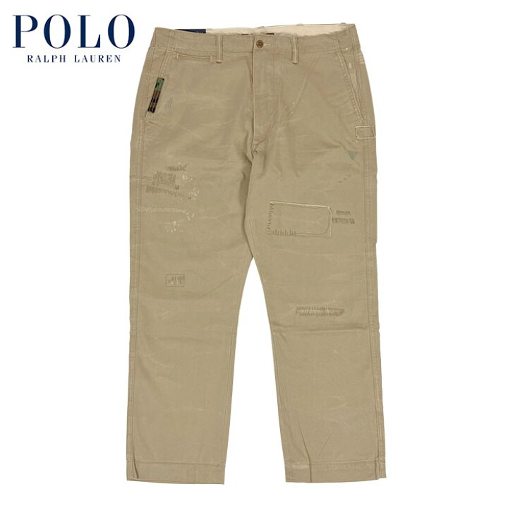 楽天市場】ラルフローレン POLO Ralph Lauren ダメージ リペア チノ 
