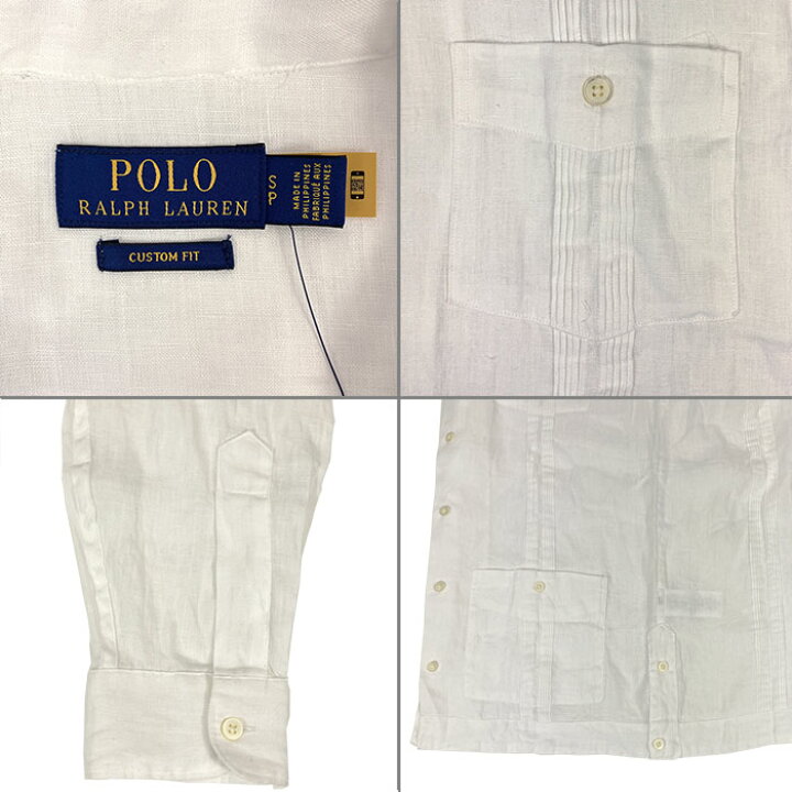 楽天市場】ラルフローレン Ralph Lauren カスタム フィット リネン 
