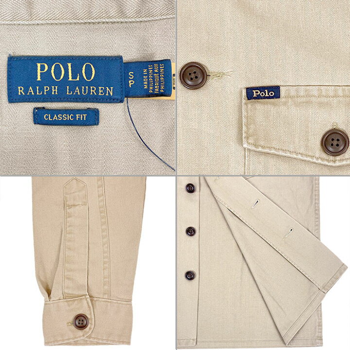 楽天市場】ラルフローレン POLO Ralph Lauren ヘリンボーン ミリタリー 