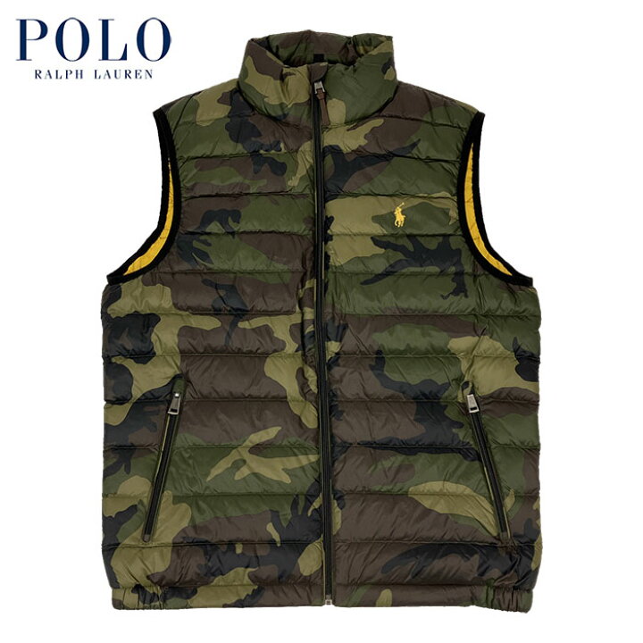 楽天市場】ラルフローレン POLO Ralph Lauren ダウン ベスト ブラック  