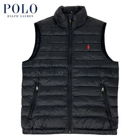 ラルフローレン POLO Ralph Lauren ダウン中綿 ベスト ブラック