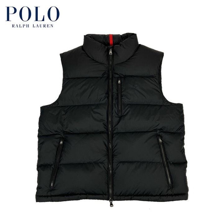 楽天市場】ラルフローレン POLO Ralph Lauren ダウン ベスト ブラック 