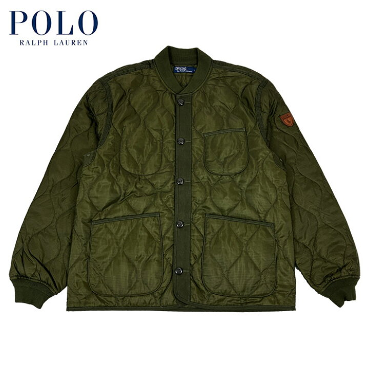 楽天市場】ラルフローレン POLO Ralph Lauren ミリタリー キルティング 