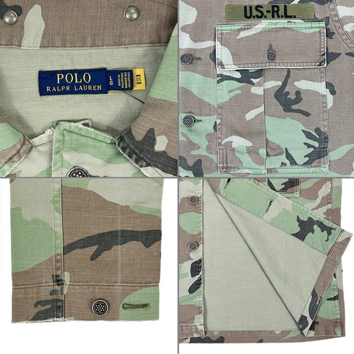 楽天市場】ラルフローレン POLO Ralph Lauren カモフラージュ M-43 