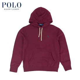 ラルフローレン POLO Ralph Lauren 前V スウェット パーカー ワイン