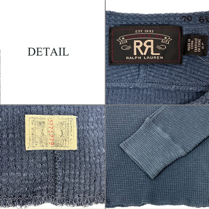 楽天市場】RRL ラルフローレン DOUBLE RL ダブルアールエル インディゴ 