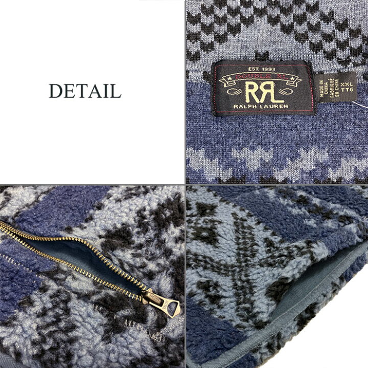 楽天市場】RRL ラルフローレン DOUBLE RL ダブルアールエル ハイパイル 