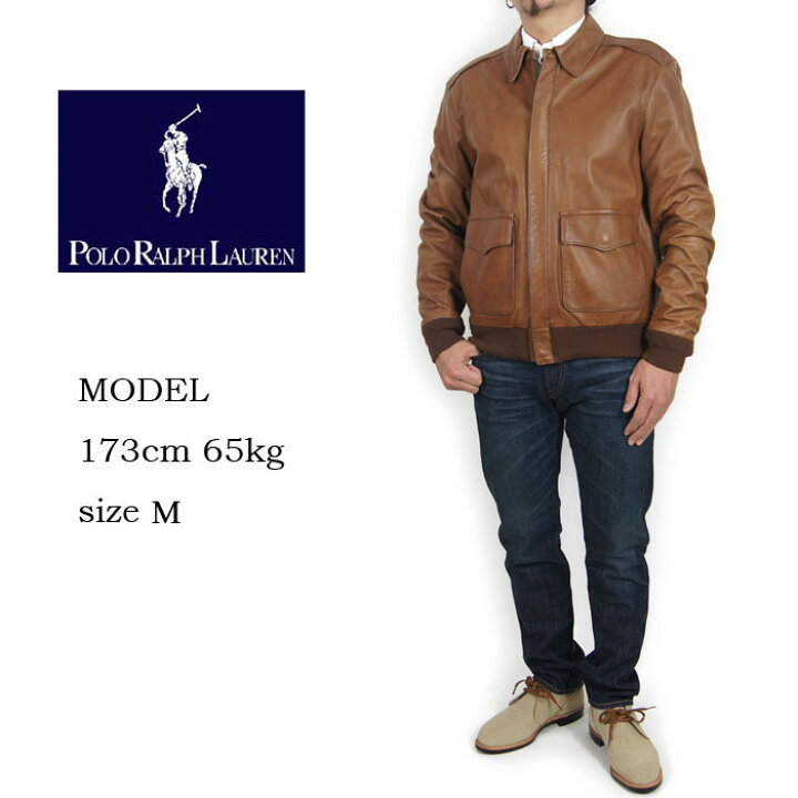 楽天市場】ラルフローレン POLO Ralph Lauren type A-2 レザー  