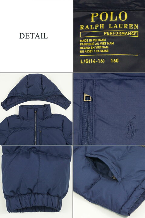楽天市場】ラルフローレン POLO Ralph Lauren ボーイズ フード付き 