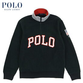 ラルフローレン POLO Ralph Lauren フリース ハーフジップ ジャケット ブラック