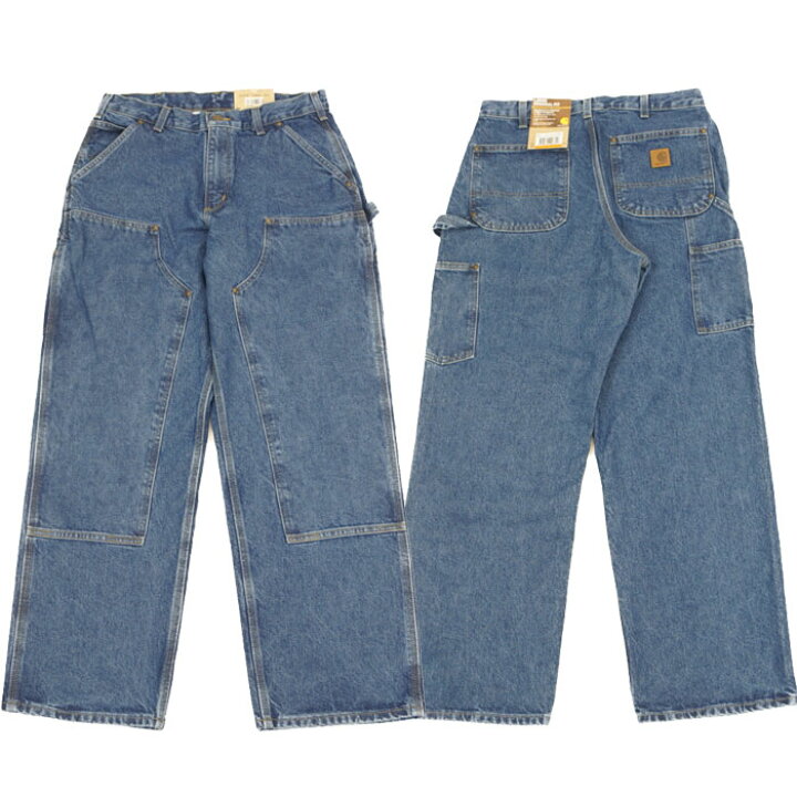 楽天市場】カーハート ダブルニー デニム ペインターパンツ CARHARTT 