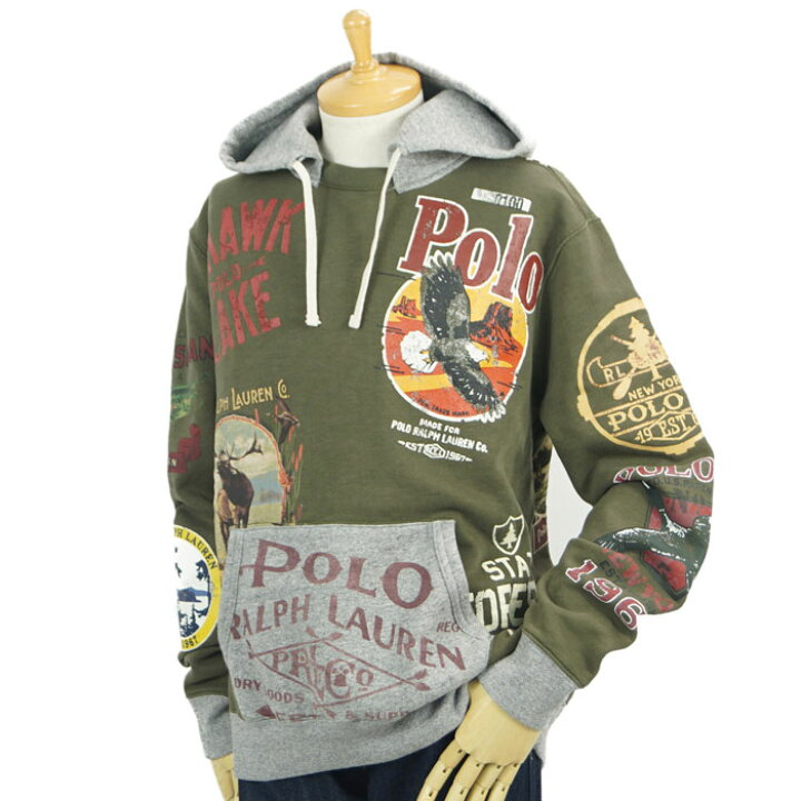 楽天市場】ラルフローレン POLO Ralph Lauren 全柄プリント ツートン 