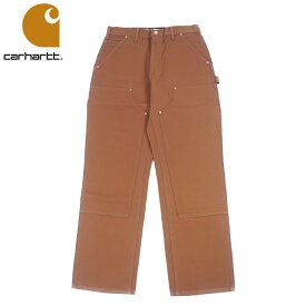 カーハート ルーズフィット ダブルニー ペインターパンツ CARHARTT LOOSE FIT FIRM DUCK DOUBLE FRONT UTILITY WORK PANT B01-M ブラウン