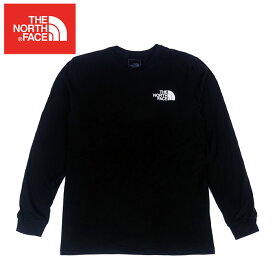 ノースフェイス NSE ロングスリーブTシャツ THE NORTH FACE L/S BOX NSE TEE ブラック