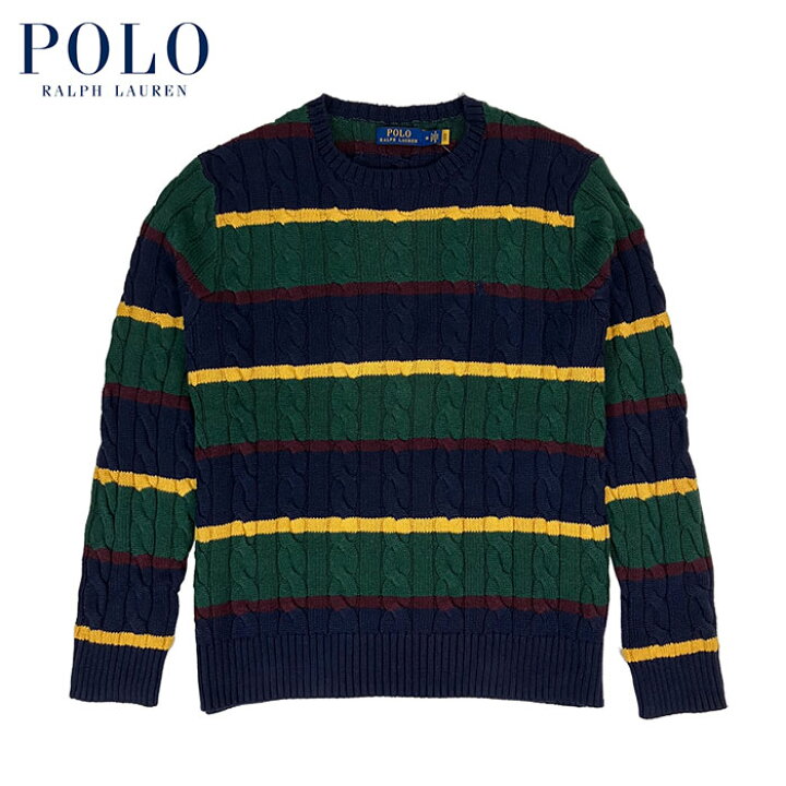 楽天市場】ラルフローレン POLO Ralph Lauren ケーブル ボーダー 