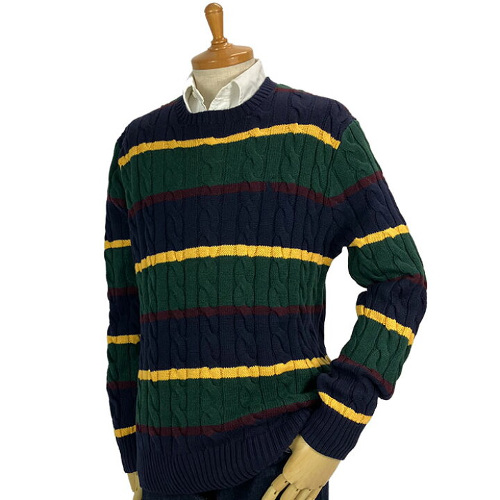楽天市場】ラルフローレン POLO Ralph Lauren ケーブル ボーダー 