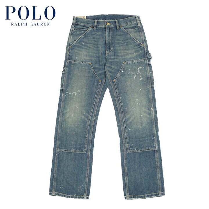 楽天市場】ラルフローレン デニム ダブルニー ペインターパンツ Ralph  