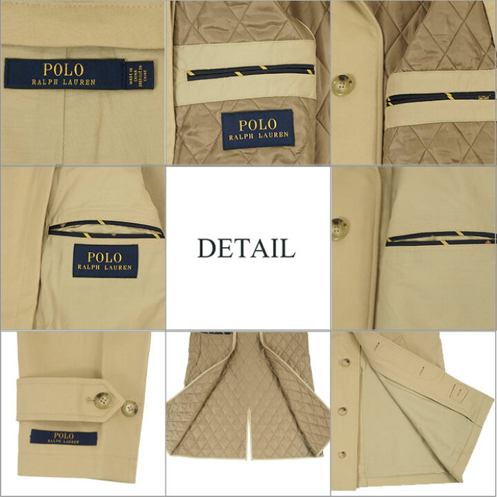 楽天市場】ラルフローレン POLO Ralph Lauren キルティング ライニング  