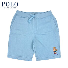 ラルフローレン POLO Ralph Lauren ポロベアー スウェット ショーツ ビーチスタイル ブルー