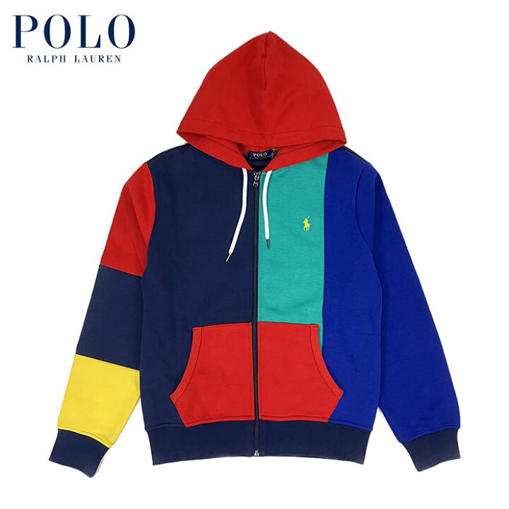 楽天市場】ラルフローレン POLO Ralph Lauren フルジップ マルチカラー 