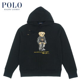 ラルフローレン POLO Ralph Lauren ポロベアー スウェット パーカー ブラックデニム ブラック